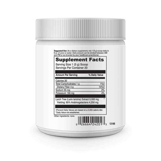 Arabinogalactan Powder, 3.53 Oz, DL