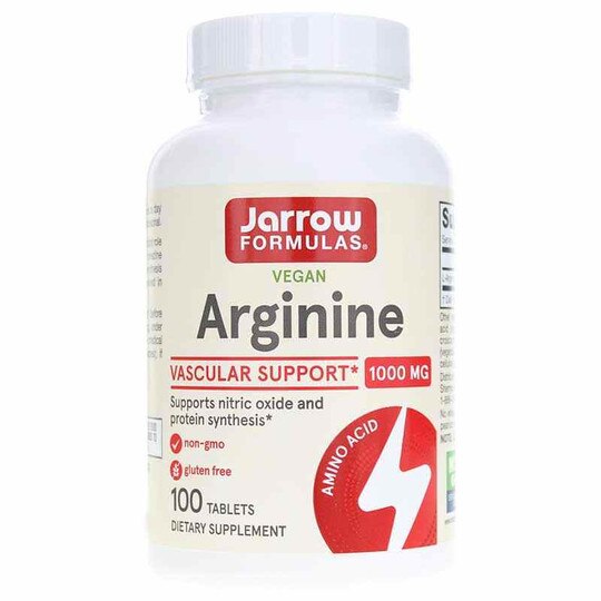 Arginine 1000 Mg, 100 Tablets, JRF