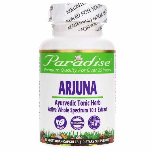 Arjuna, 60 Veg Capsules, PHE