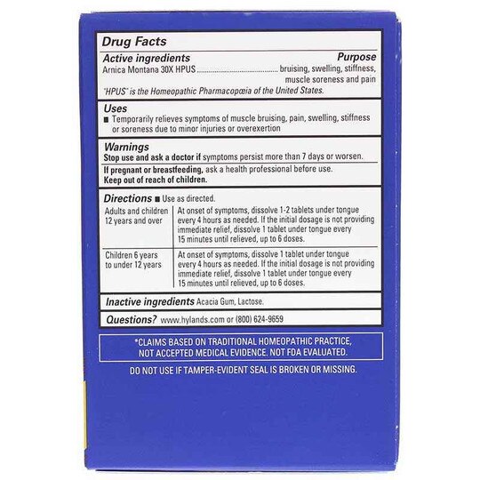 Arnica Montana 30X , 50 Tablets, HYL