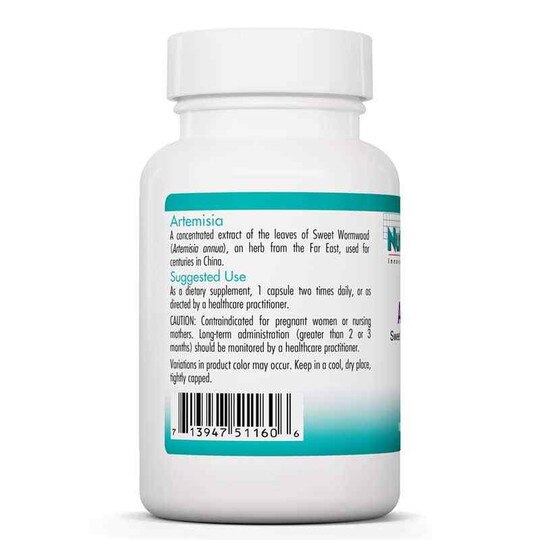Artemisia, 100 Veg Capsules, NTC