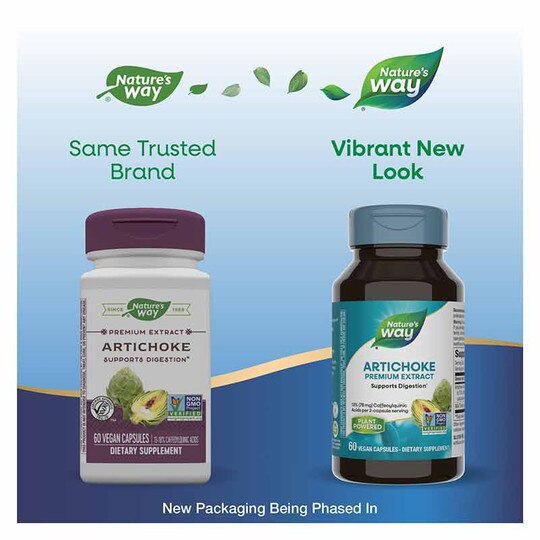 Artichoke Standardized, 60 Veg Capsules, NWA