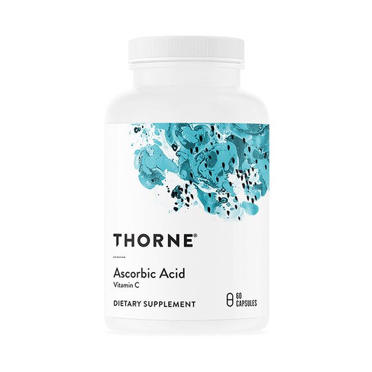 Ascorbic Acid Vitamin C, 60 Capsules, THR
