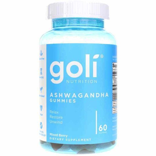 Ashwagandha Gummies, 60 Gummies, GNI