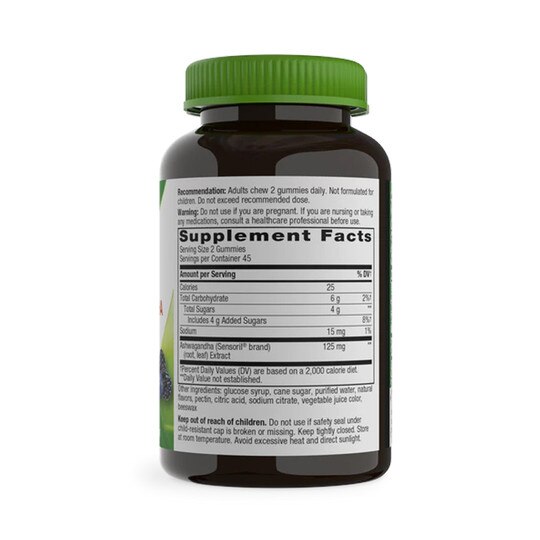 Ashwagandha Gummies, 90 Gummies, NWA