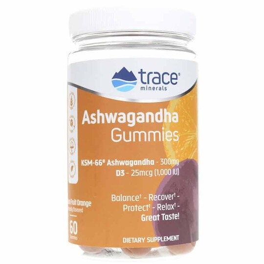 Ashwagandha Gummies, 60 Gummies, TMR