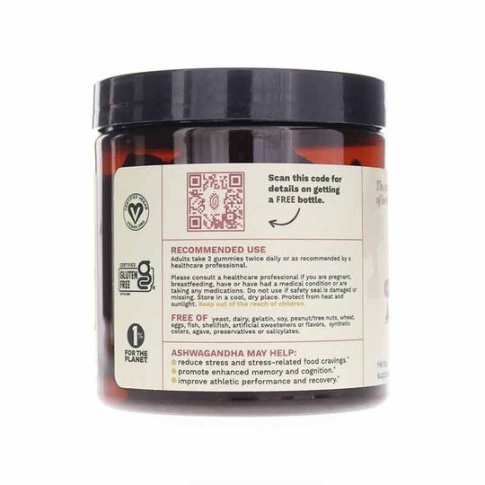 Ashwagandha KSM-66 Gummies, 60 Gummies, TRBO