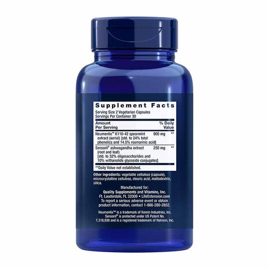 Ashwagandha Plus, 60 Veg Capsules, LFE