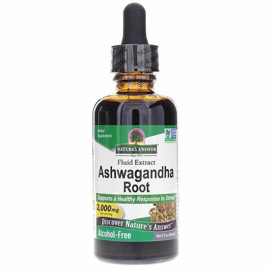 Ashwagandha Root Alcohol-Free, 2 Oz, NAN