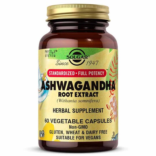 Ashwagandha Root Extract, 60 Veg Capsules, SLG