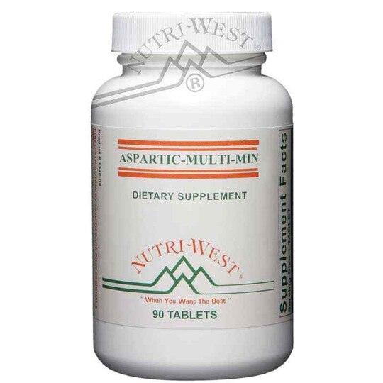 Aspartic-Multi-Min, 90 Tablets, NWE