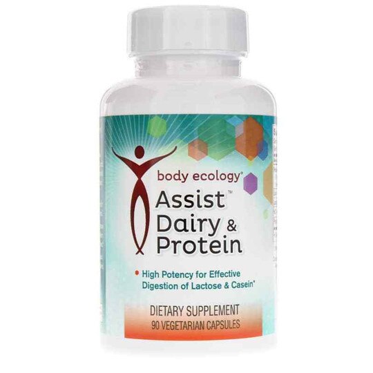 Assist Dairy & Protein Enzymes, 90 Veg Capsules, BOE