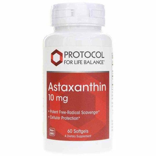 Astaxanthin 10 Mg, 60 Softgels, PFLB