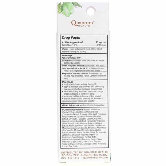 Athlete's Foot Quick Drying Antifungal Formula, .75 Oz, QHT