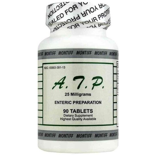 ATP 25 Mg, 90 Tablets, MNT