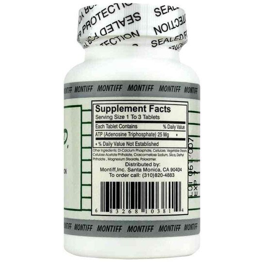 ATP 25 Mg, 90 Tablets, MNT