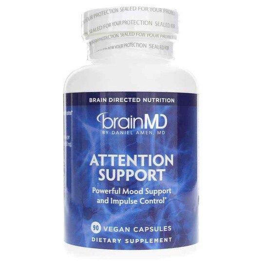 Attention Support, 90 Capsules, BMD