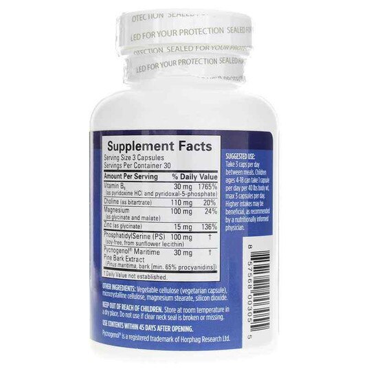 Attention Support, 90 Capsules, BMD