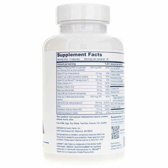 Ayush Multi Multivitamin, 90 Veg Capsules, AY