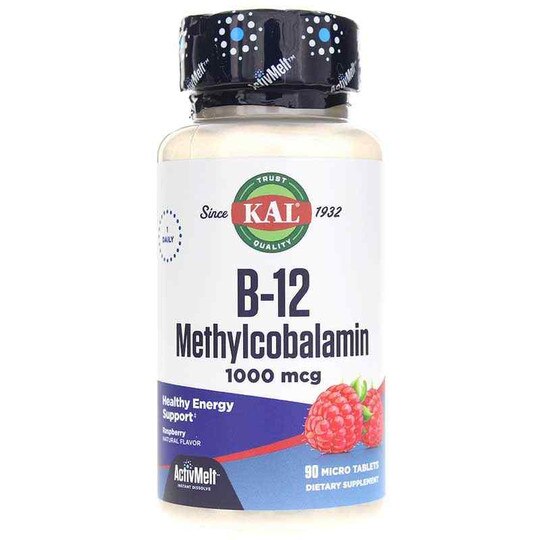 B-12 1000 Mcg as Methylcobalamin ActivMelt, KAL