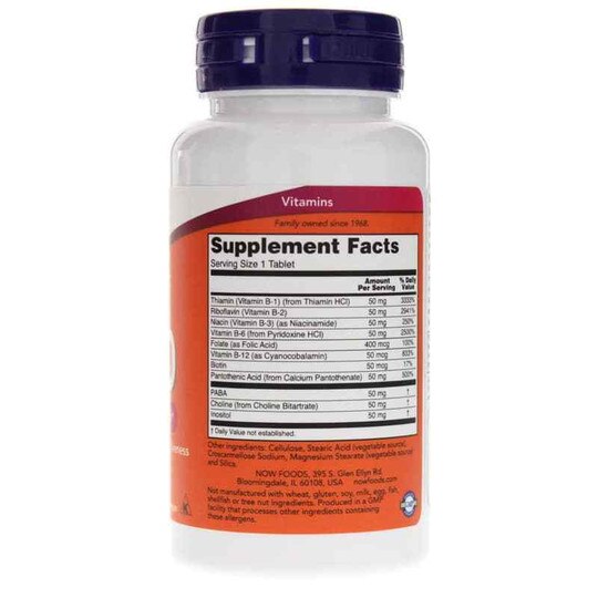 B-50 Tablets, 100 Tablets, NOW