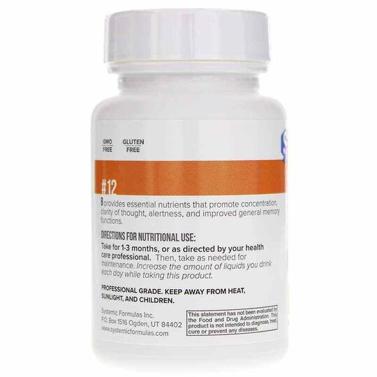 B Brain, 60 Capsules, SSF