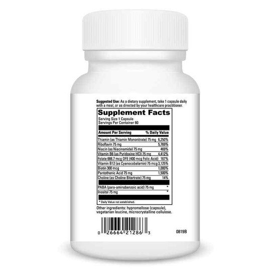 B Complex-75, 60 Capsules, DL