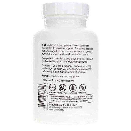 B-Complex, 120 Capsules, ND