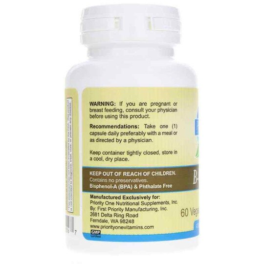 B-Complex, 60 Veg Capsules, PRTO