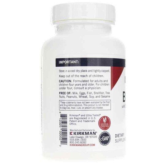 B-Complex with CoEnzymes R5P & P5P, 200 Capsules, KRK