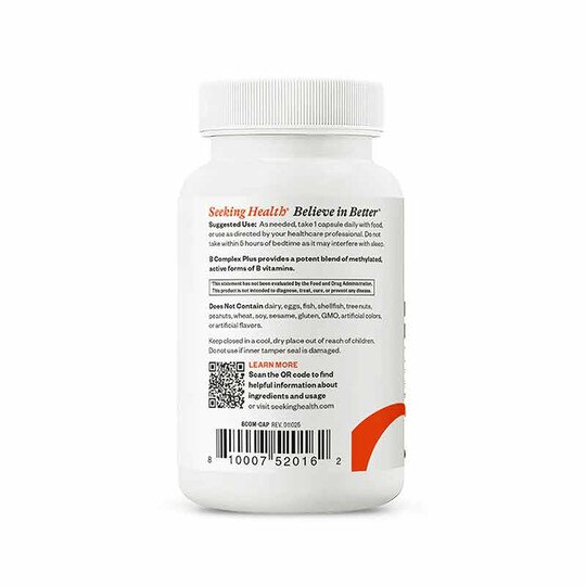 B Complex Plus, 100 Veg Capsules, SKH