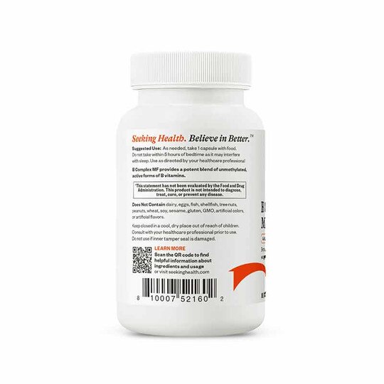 B Complex Methyl-Free, 100 Veg Capsules, SKH