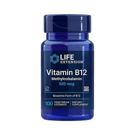 B12 500 Mcg, 100 Lozenges, LFE