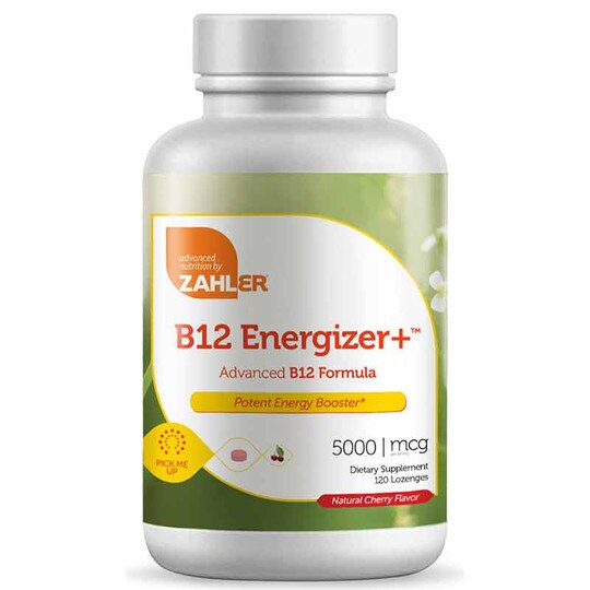 B12 Energizer +, 120 Lozenges, ZHL
