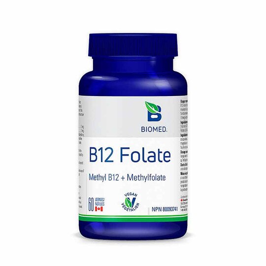 B12 Folate, 60 Lozenges, BIMD