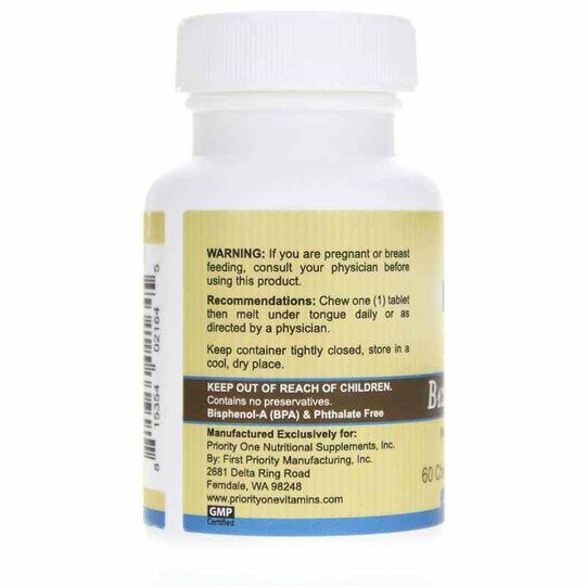 B12 Rapid Shot, 60 Chewable Tablets, PRTO