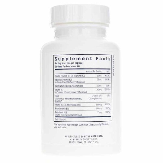 B6 + B Complex, 60 Veg Capsules, VTN