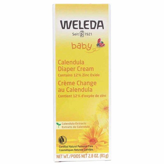 Baby Calendula Diaper Cream, 2.8 Oz, WLD