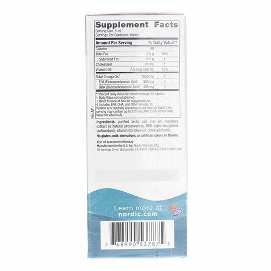 Baby's DHA with Vitamin D3, 2 Oz, NRN