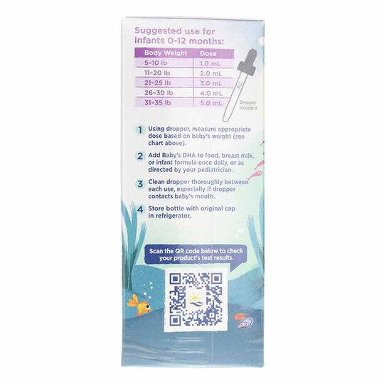 Baby's DHA with Vitamin D3, 2 Oz, NRN