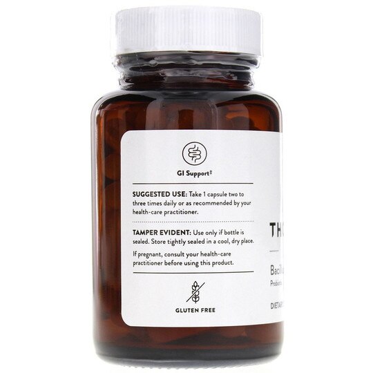 Bacillus Coagulans, 60 Veg Capsules, THR