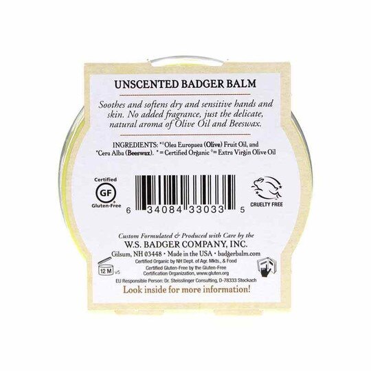 Badger Balm for Sensitive Dry Skin, 2 Oz, BA