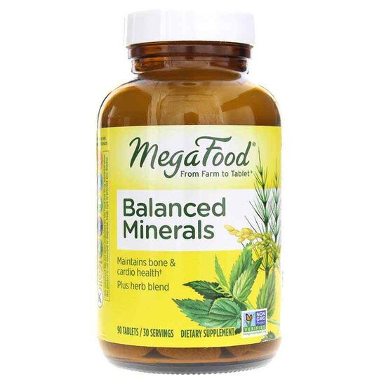 Balanced Minerals, 90 Tablets, MGF