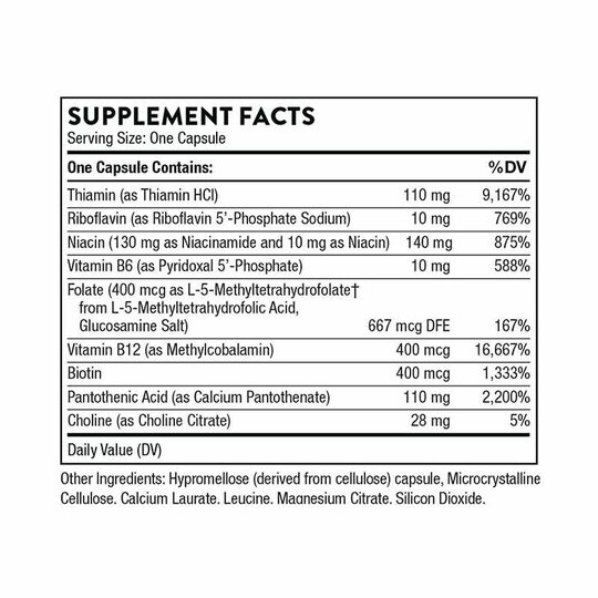 Basic B Complex, 60 Veg Capsules, THR