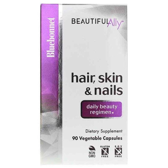 Beautiful Ally Hair, Skin & Nails, 90 Veg Capsules, BB