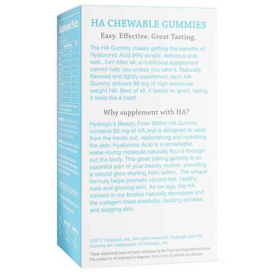 Beauty From Within HA Gummy, 60 Gummies, HYG