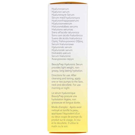 BeautyPrep Hyaluronic Serum, .57 Oz, JI