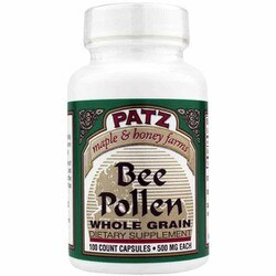 Bee Pollen Whole Grain 500 Mg