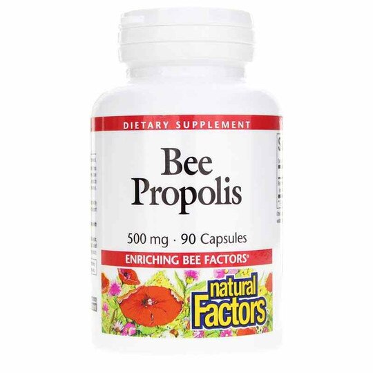 Bee Propolis 500 Mg, 90 Capsules, NF