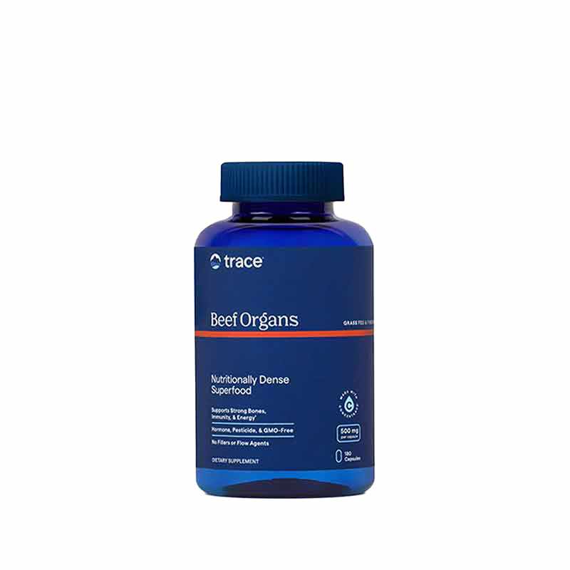 Beef Organs (GrassFed) 500 Mg, Trace Minerals Research